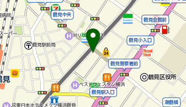 一本堂 横浜鶴見中央店の地図画像