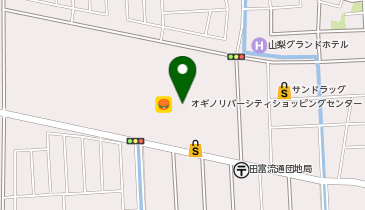 銀の糸 オギノ リバーシティ店の地図画像