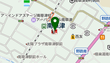 草津市立市民交流プラザの地図画像