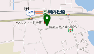 ヘアーズロンドン ゆめニティまつばら店の地図画像