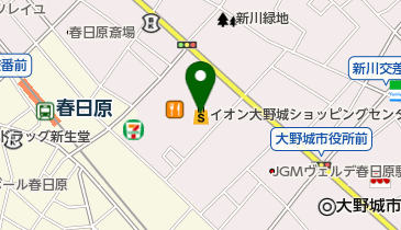 フローラトガミ イオン大野城ショッピングセンター店の地図画像