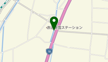 赤沼除雪ステーションの地図画像