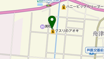 クスリのアオキ 芦原店の地図画像