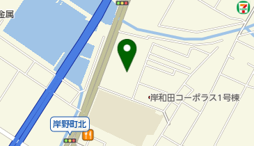 株式会社友和 YDC岸和田の地図画像