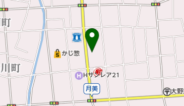 クスリのアオキ 大野店の地図画像