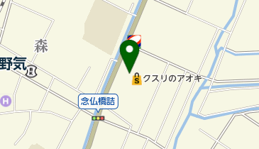 クスリのアオキ 宇ノ気店の地図画像