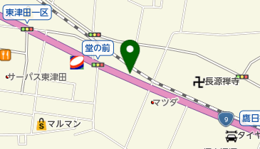 テモミジョーズ 松江東津田店の地図画像