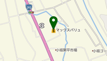 みずほ銀行 マックスバリュ小坂店出張所の地図画像