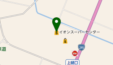 みずほ銀行 イオンスーパーセンター五城目店出張所の地図画像
