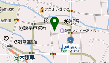 文具のアユカワの地図画像