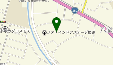 ノア・フットサルステージ姫路の地図画像