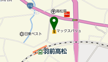 みずほ銀行 マックスバリュ高松店出張所の地図画像