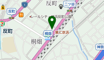 大原学園 横浜校の地図画像