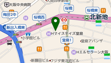 守破離 堂島店の地図画像