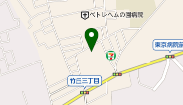 障害者支援施設 清瀬育成園 ひだまりの里きよせの地図画像