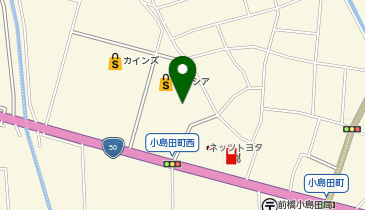 スギドラッグ 前橋小島田店の地図画像