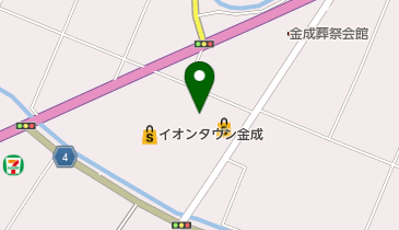 みずほ銀行 ザ・ビッグ金成店出張所の地図画像