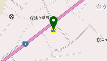 みずほ銀行 ミニストップ大河原町金ケ瀬店出張所の地図画像