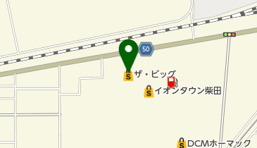 みずほ銀行 ザ・ビッグ柴田店出張所の地図画像