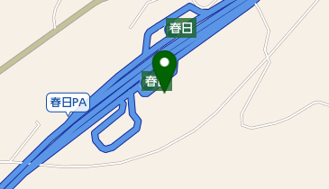 みずほ銀行 ミニストップ春日PA(パーキング エリア)上り店出張所の地図画像