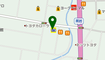 みずほ銀行 ミニストップ福島黒岩店出張所の地図画像