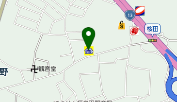 みずほ銀行 ミニストップ福島平野店出張所の地図画像