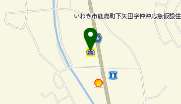 みずほ銀行 ミニストップいわき鹿島店出張所の地図画像