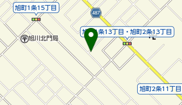 奥芝商店 旭川亭の地図画像