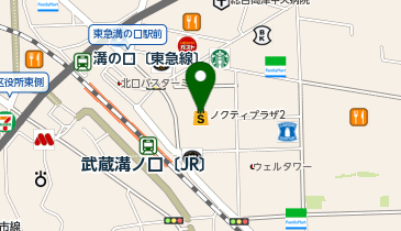 ザ・ノース・フェイス+(プラス) マルイファミリー溝口店の地図画像