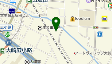 ルサンク大崎シティタワーの地図画像