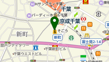 ベトナムレストラン ジャスミンパレス 千葉店の地図画像
