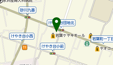 BALUKO LAUNDRY PLACE(バルコ ランドリープレイス) 若葉ケヤキモールの地図画像