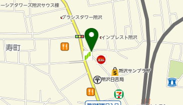 肉汁餃子のダンダダン 所沢店の地図画像