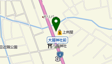 上州屋 新盛岡店の地図画像