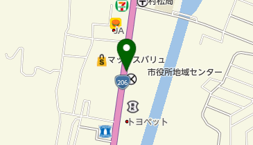 琴海南部文化センターの地図画像