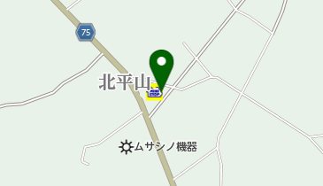 みずほ銀行 ミニストップ泉崎北平山店出張所の地図画像