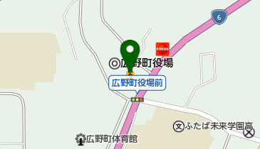 みずほ銀行 イオン広野町店出張所の地図画像