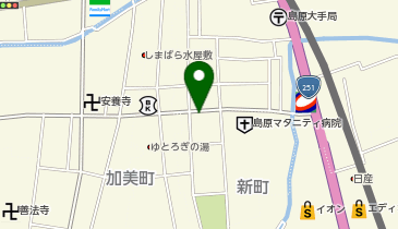姫松屋 新町店の地図画像