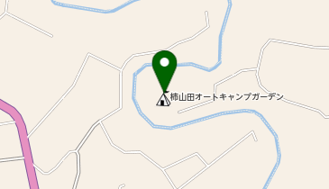 柿山田オートキャンプガーデンの地図画像