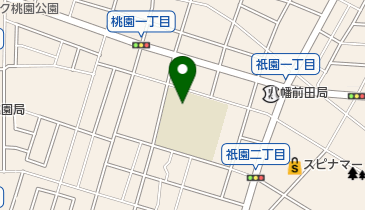 宇佐餅 祇園町店の地図画像