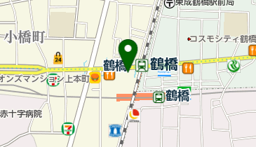 薬マツモトキヨシ 鶴橋駅前店の地図画像