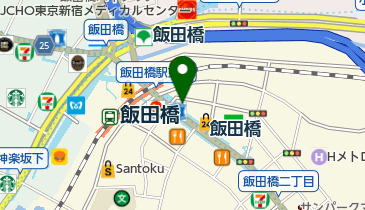 東京油組総本店 飯田橋組の地図画像