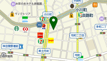 長尾中華そば 東京神田店の地図画像