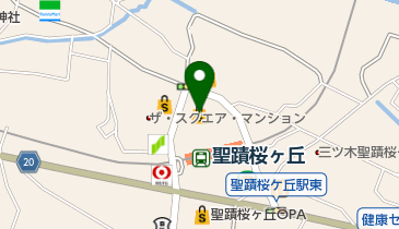 ハッシュパピー 京王百貨店聖蹟桜ヶ丘店の地図画像