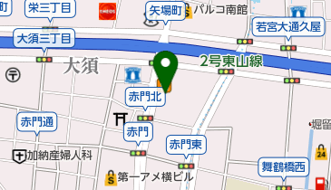 名古屋ヒミツキチオブスクラップの地図画像