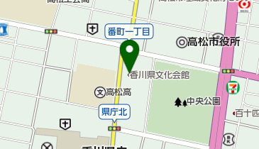 香川県漆芸研究所の地図画像