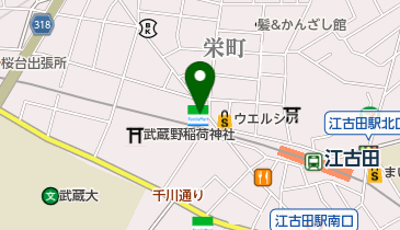 ステップゴルフプラス 江古田店の地図画像