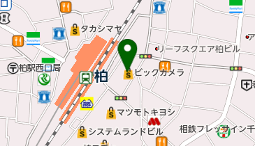 ダイソー スカイプラザ柏店の地図画像