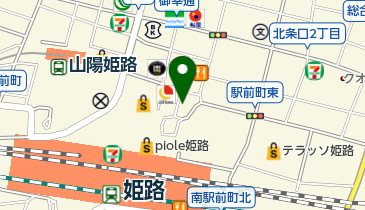 OYO(オヨ)カプセル姫路駅前の地図画像