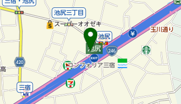 THE SUNLOUNGE(ザ サウンラウンジ) 池尻大橋店の地図画像